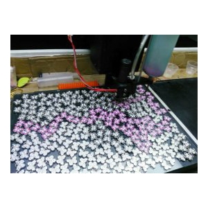 蝴蝶鑰匙扣點膠滴油